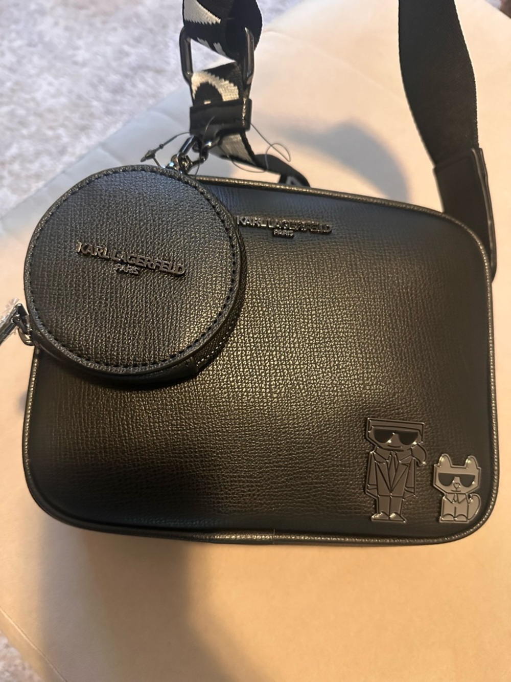 Karl Lagerfeld Paris Maybelle Camera Crossbody Bag